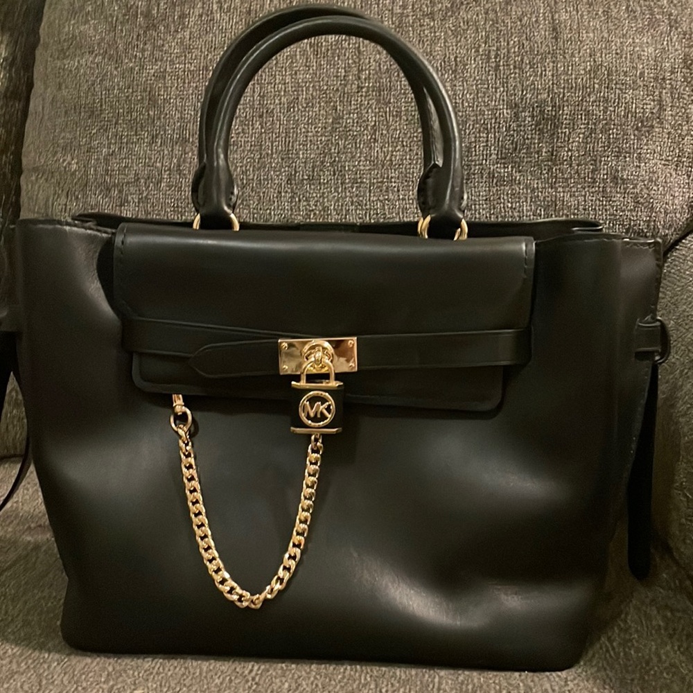 MICHAEL Michael Kors Black Leather Bag